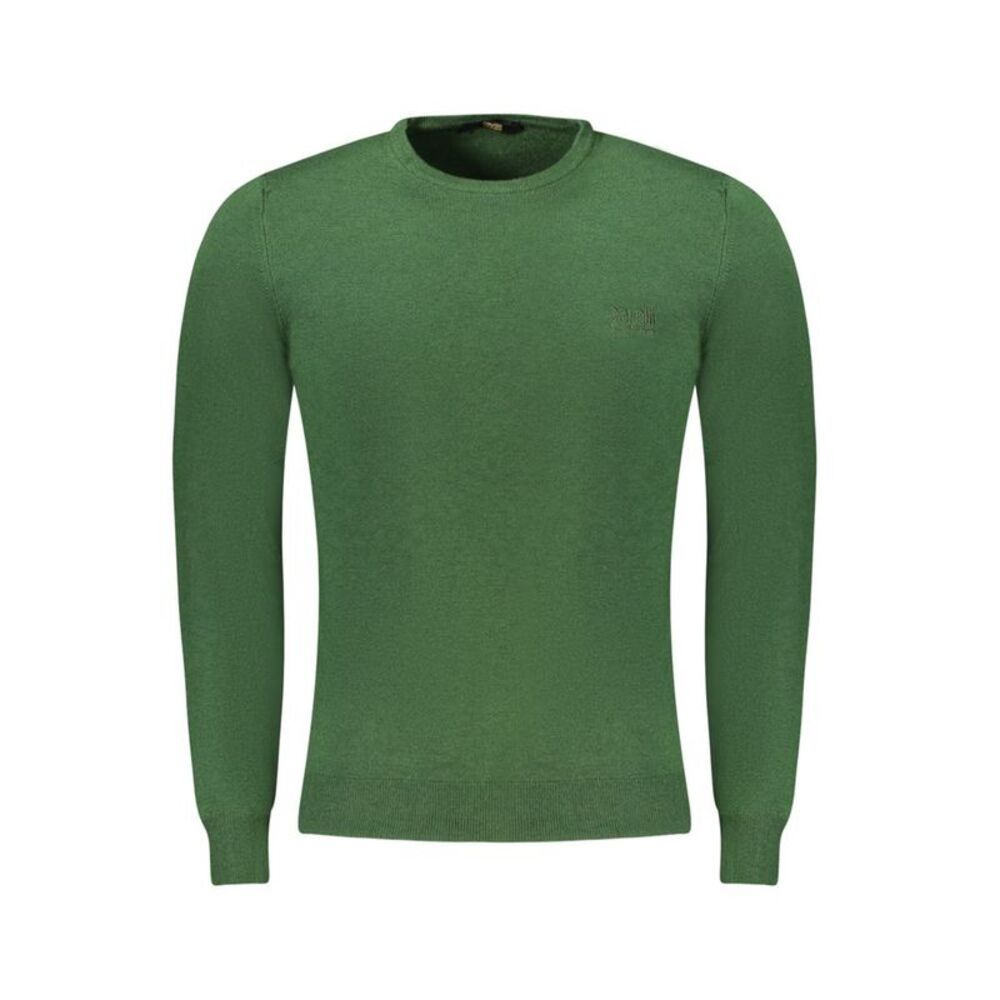 Cavalli Class Verde Viscose Men Men's Sweater